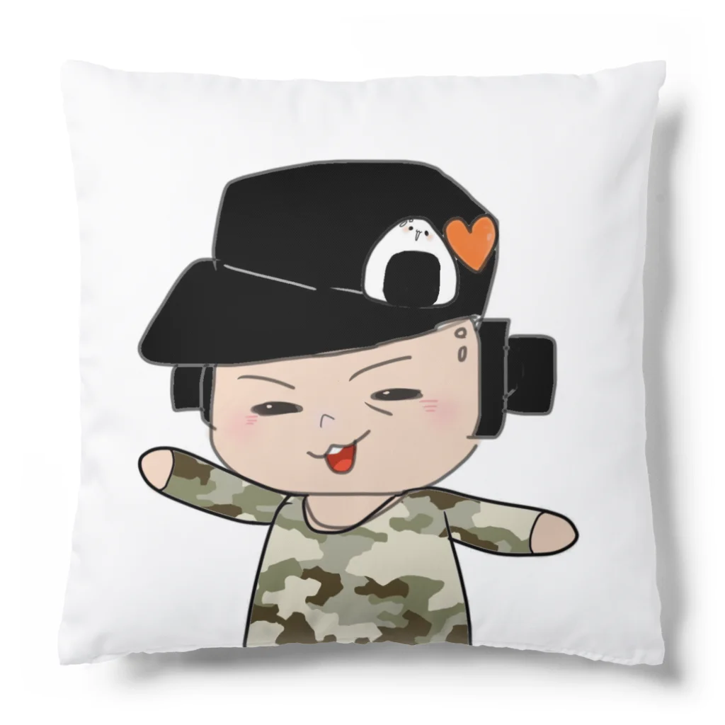 じんせい丸ごと応援人のアーミーNARU Cushion