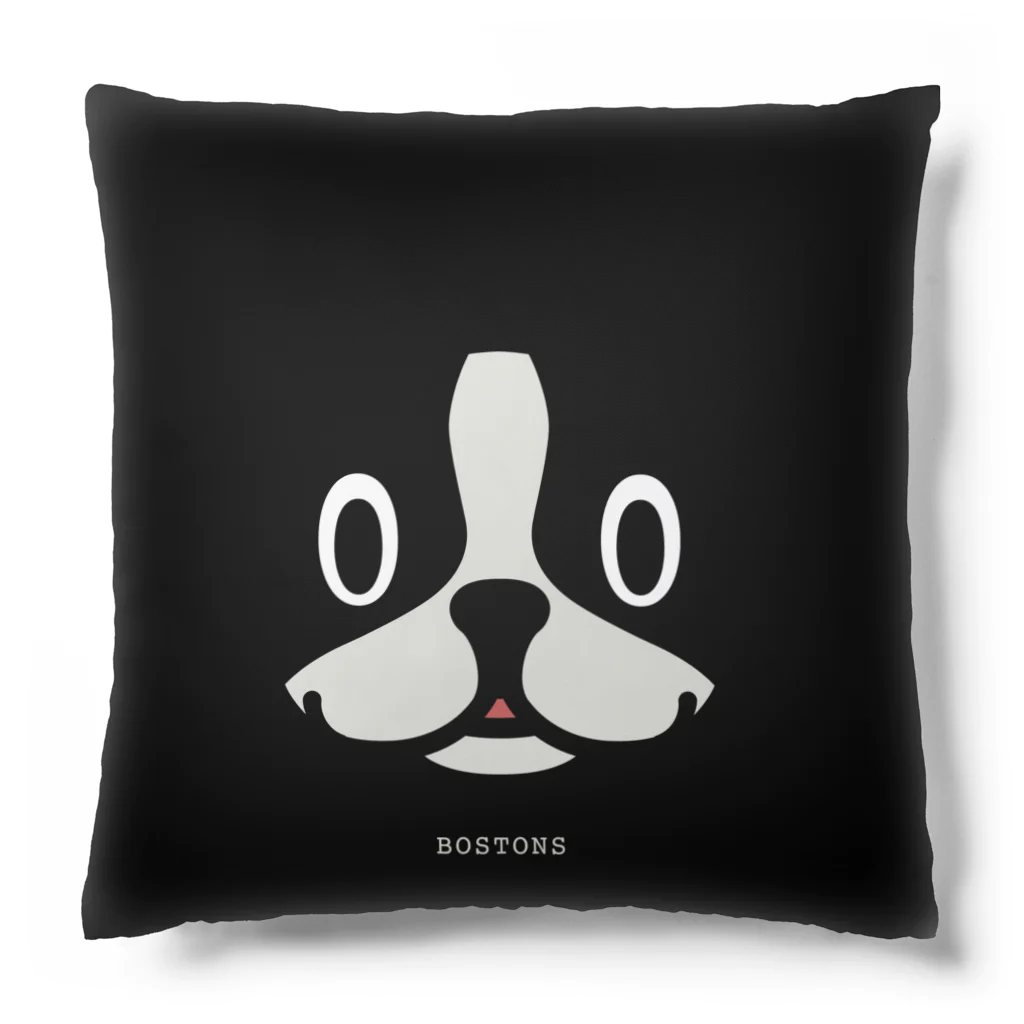 ぼすとんずのボストンテリア　ブラックRX Cushion