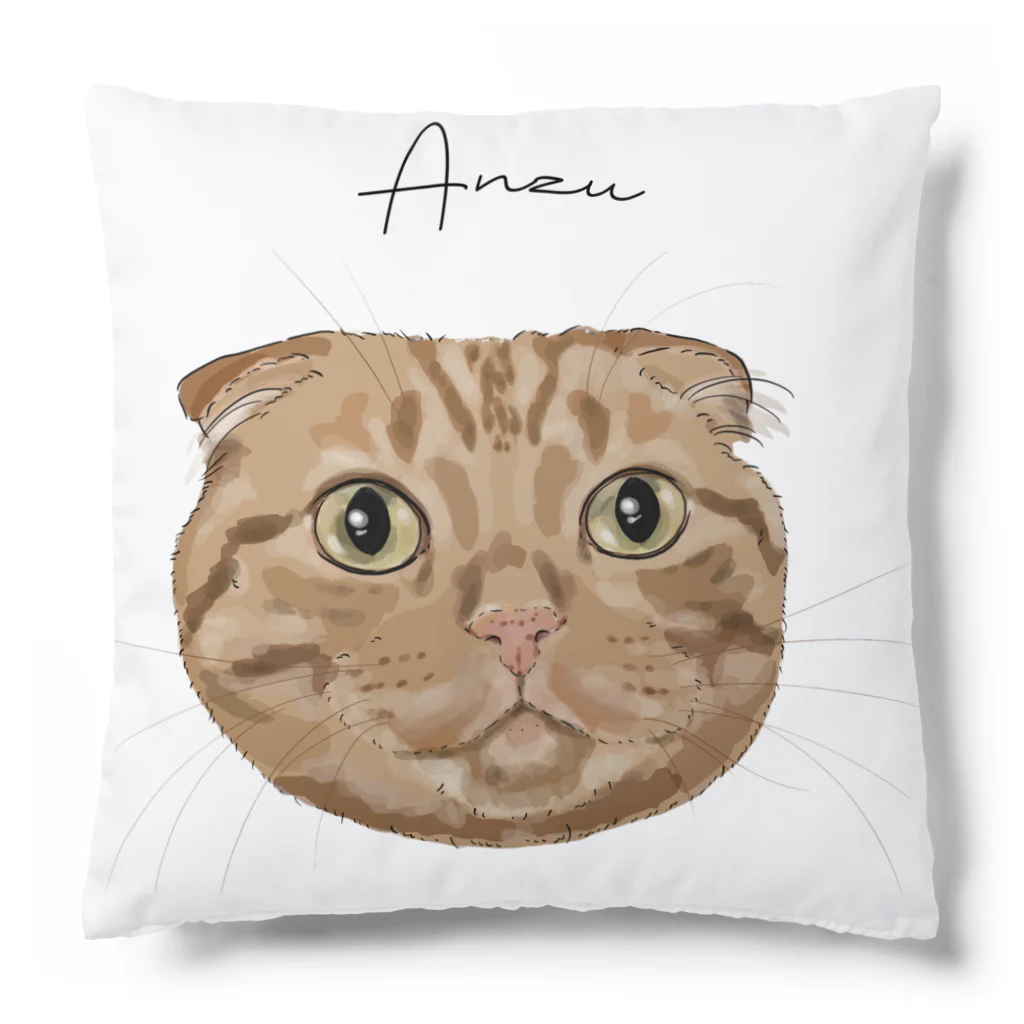 みきぞーん｜保護猫 ミッキー画伯と肉球とおともだちのanzu Cushion