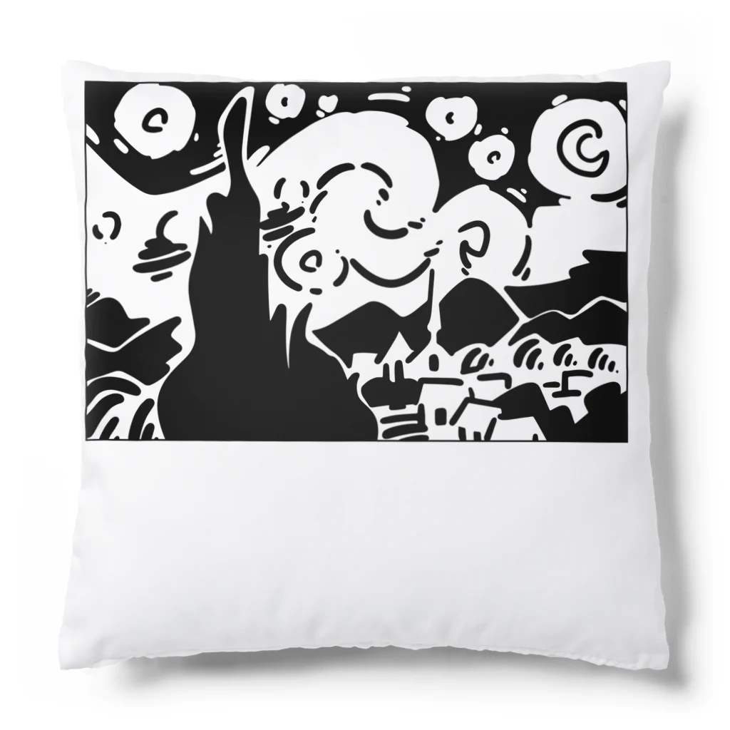 山形屋米店の星月夜（ほしづきよ、英語: The starry night） Cushion