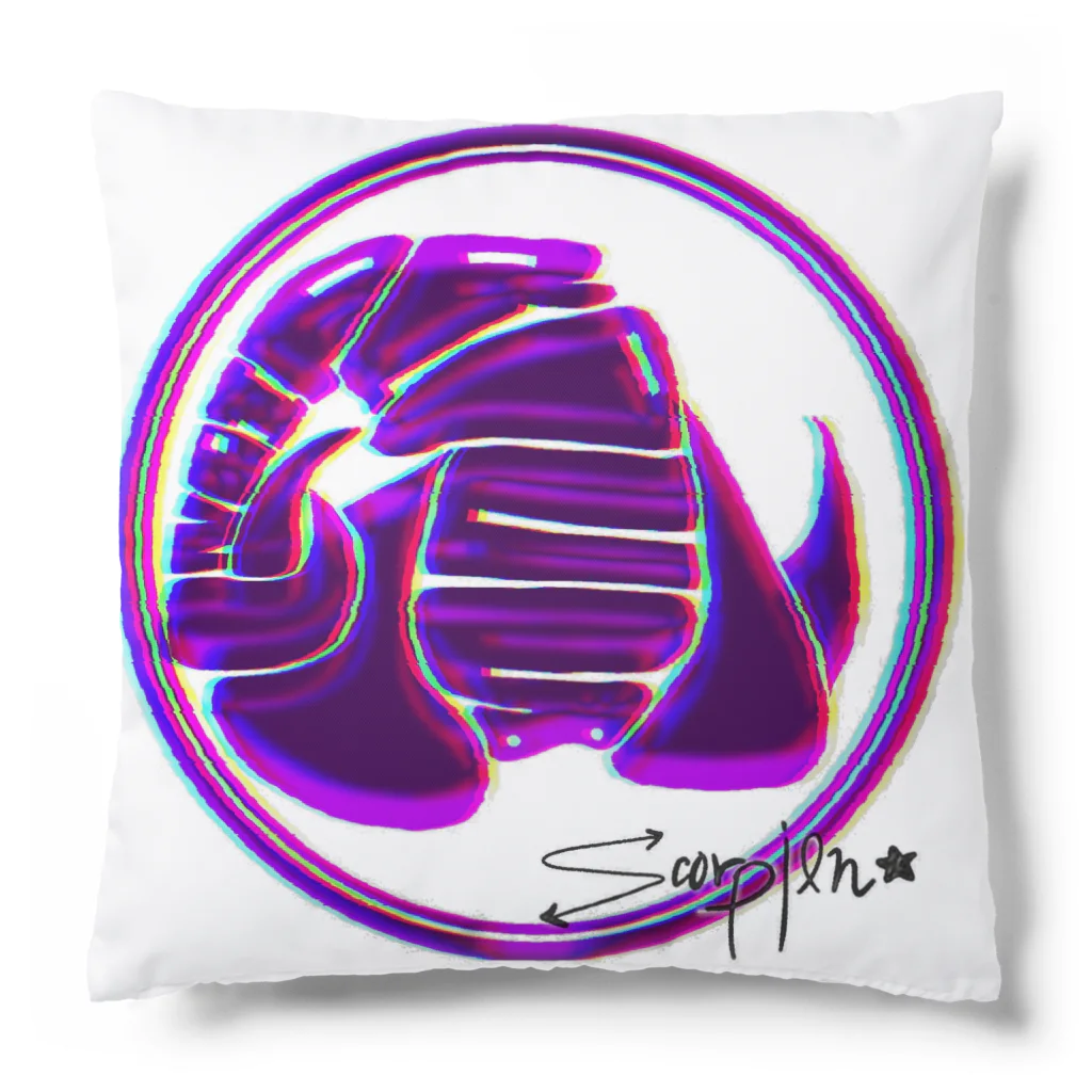 scorpion★のscorpion★purple Cushion