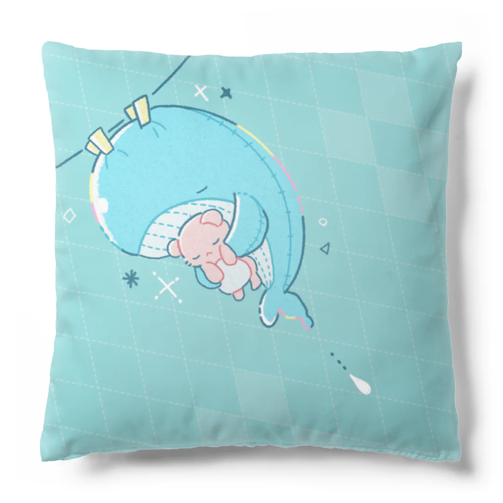 ミトウクジラのクジラのぬいぐるみ  Cushion