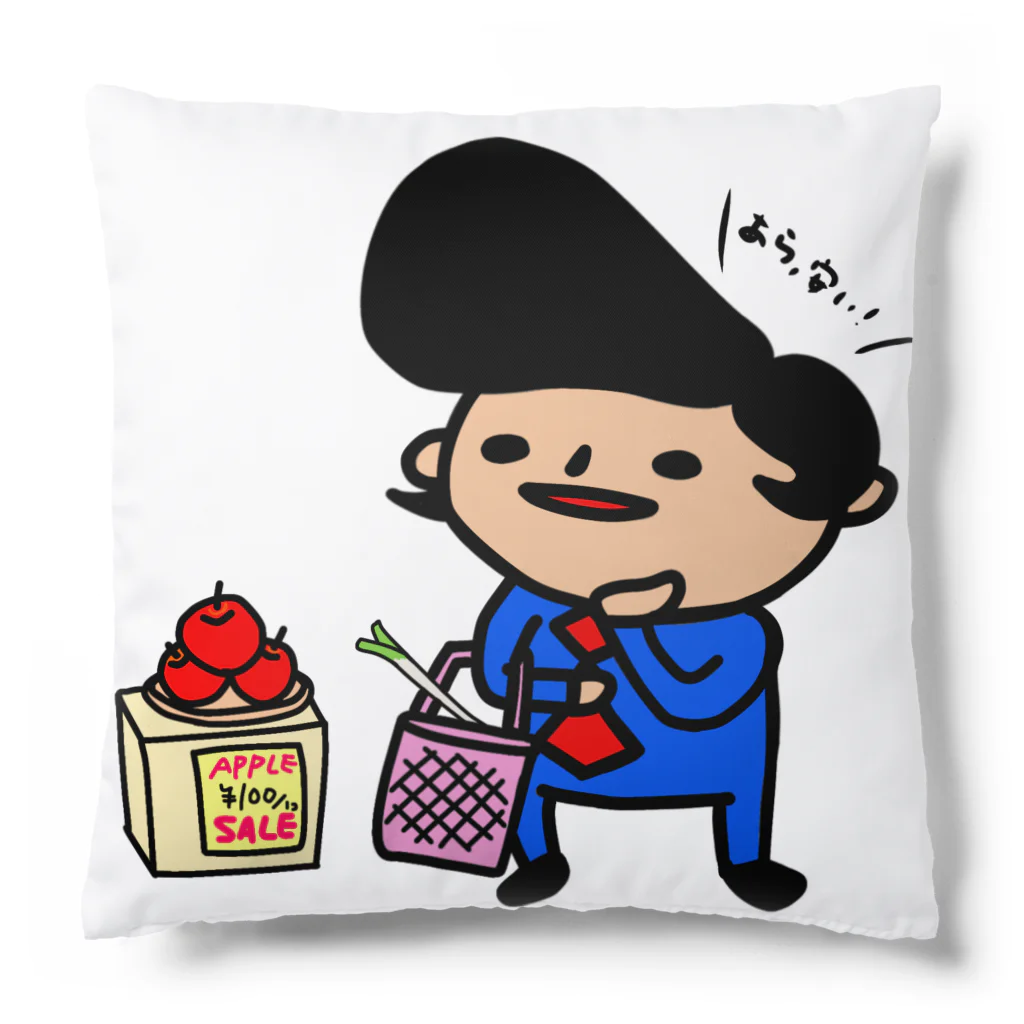 momino studio SHOPのリンゴが100円だわ Cushion