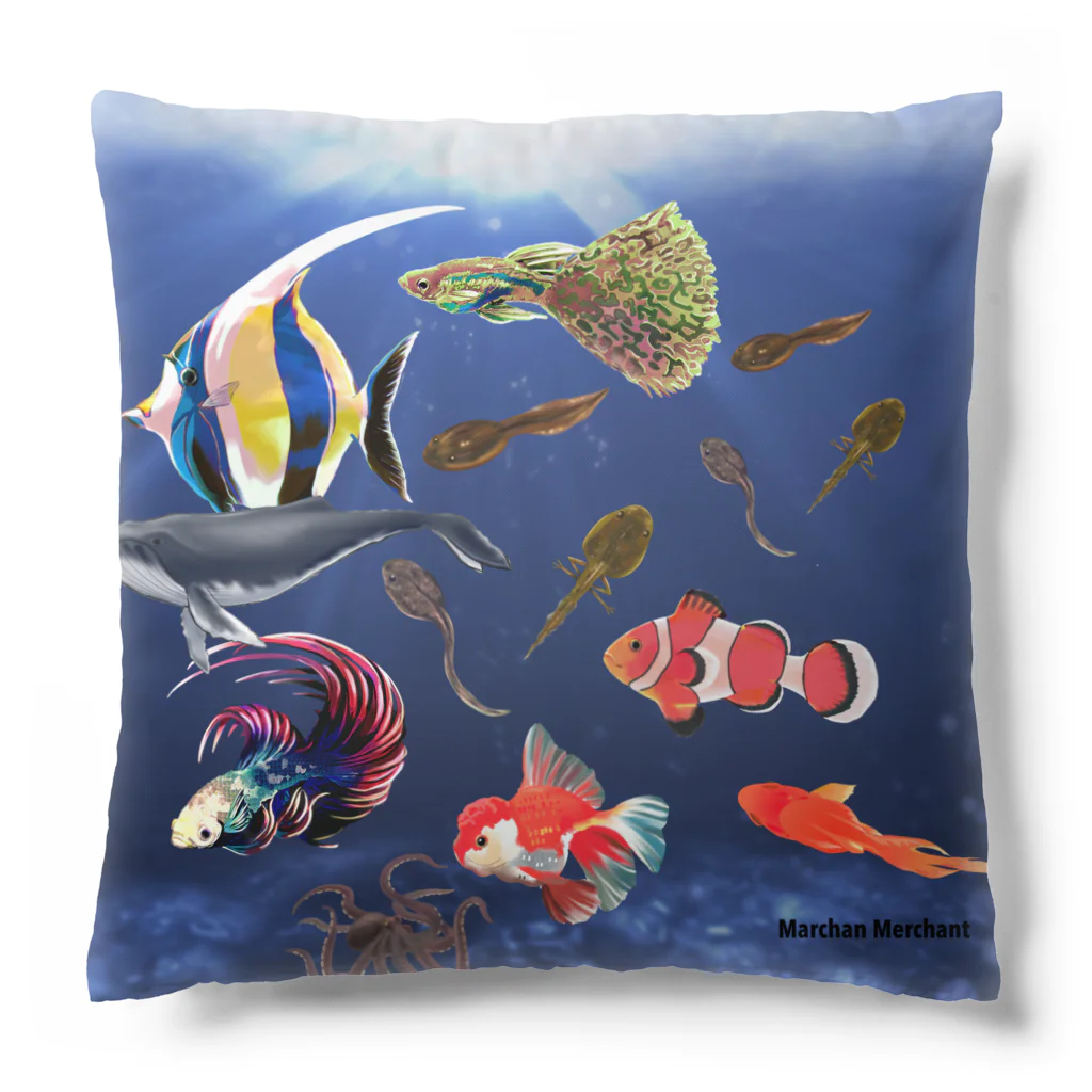 MarchanMerchantのMarchan 海に行く Cushion