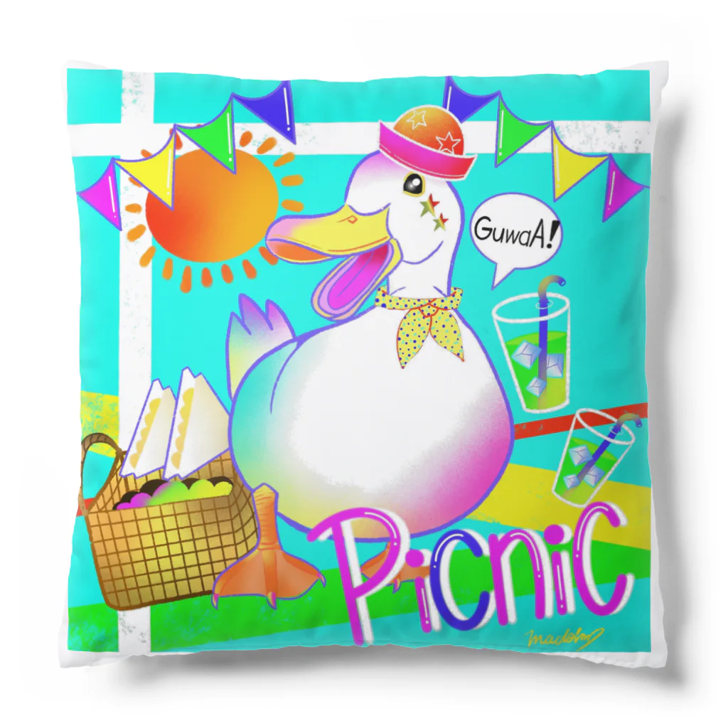 *🌈♥︎madok*POPshop*♥︎🌈のpicnic！！ クッション