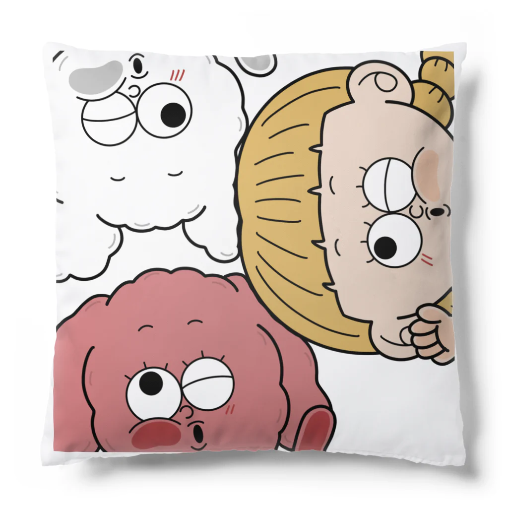 やみーやま屋さんの仲良しこよし Cushion