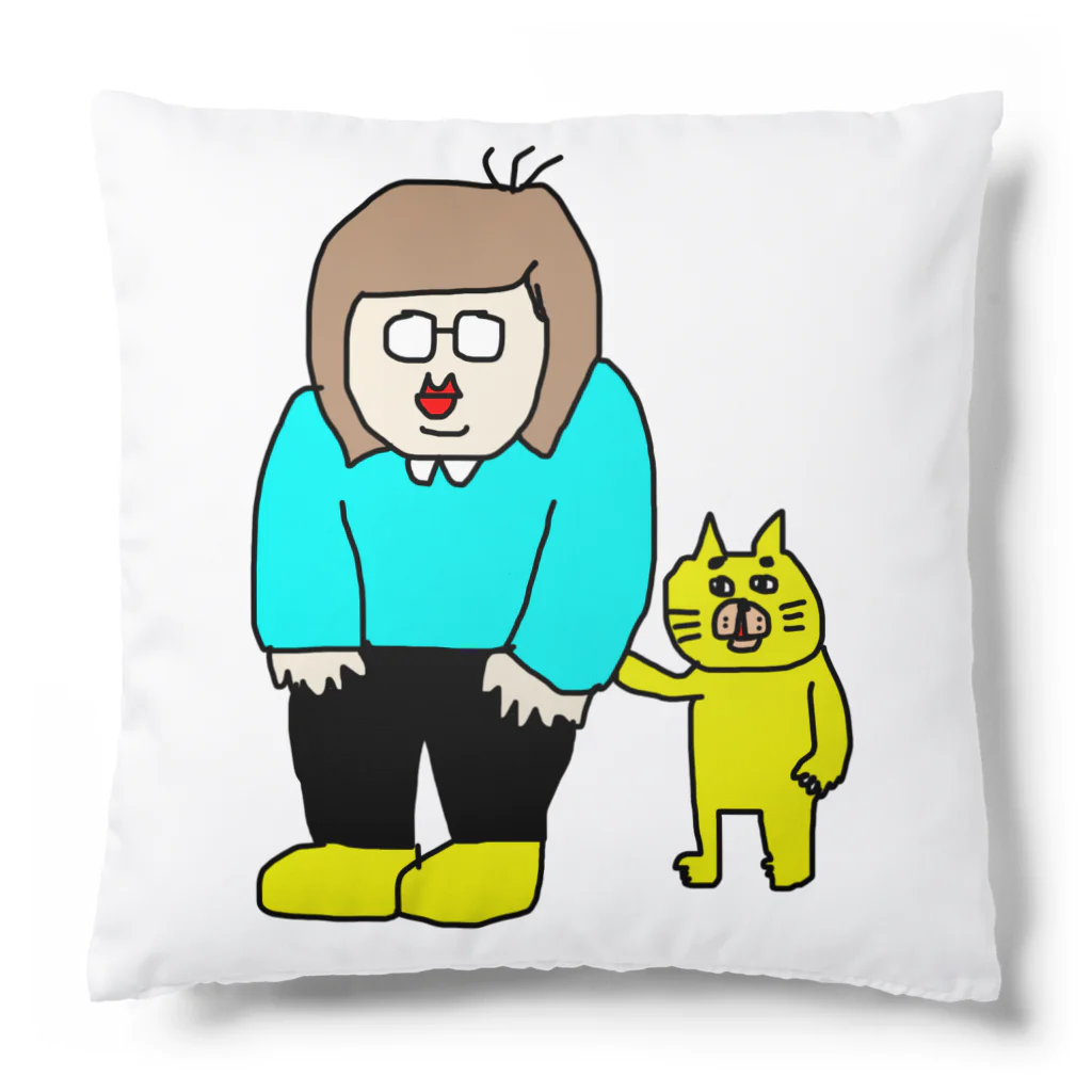 キモかわのお店のなかよしこよし Cushion