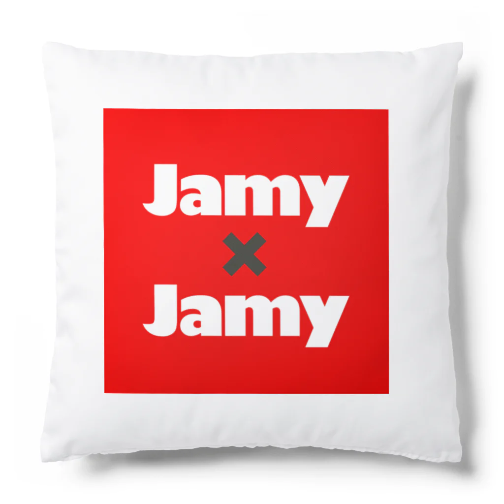 JamyJamyStudioのJamyJamyStudio公式ロゴアイテム クッション