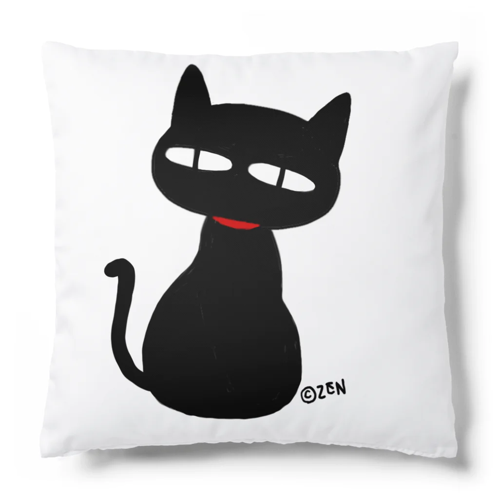 ZENの黒猫のKWU Cushion