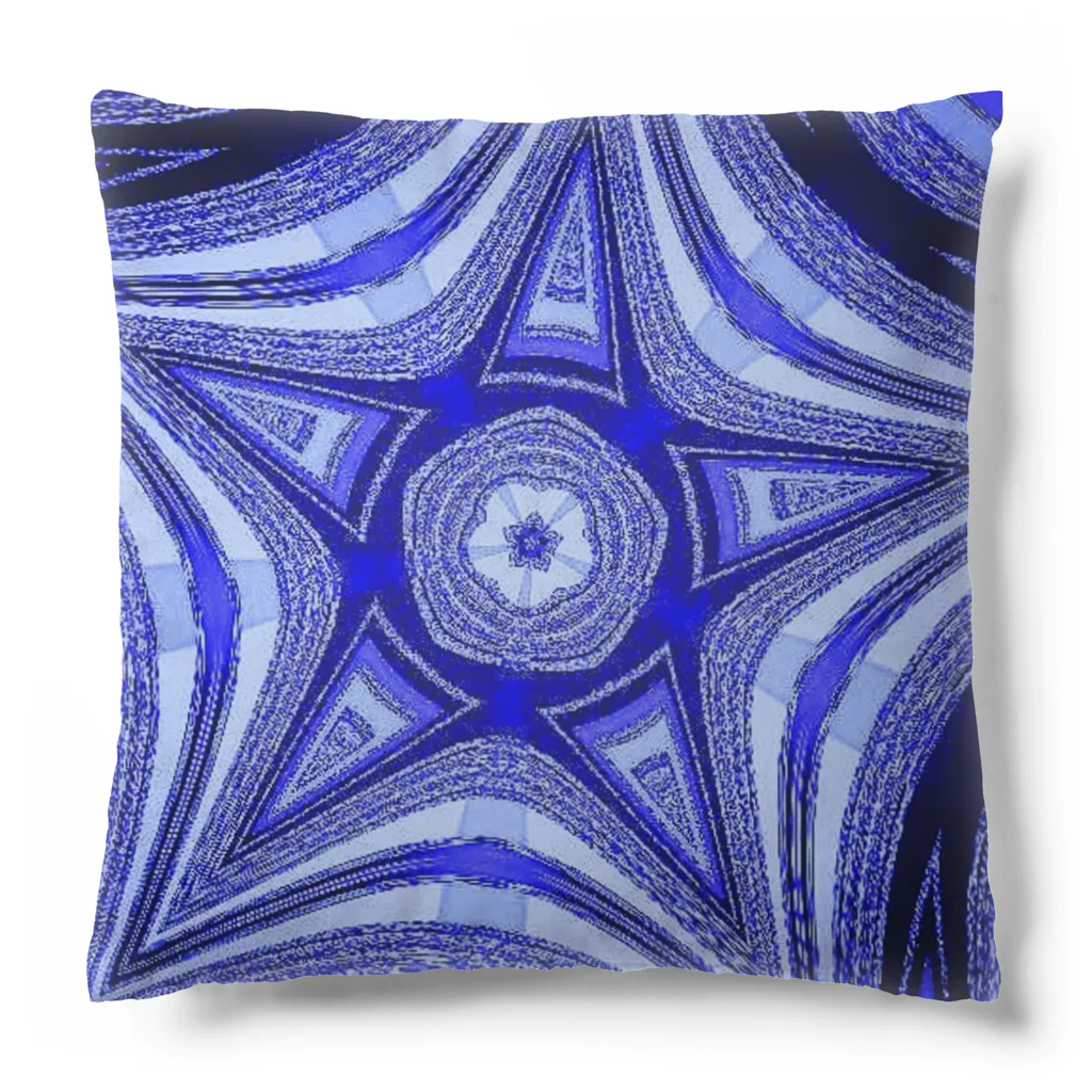 Anna’s galleryのBlue Star Cushion