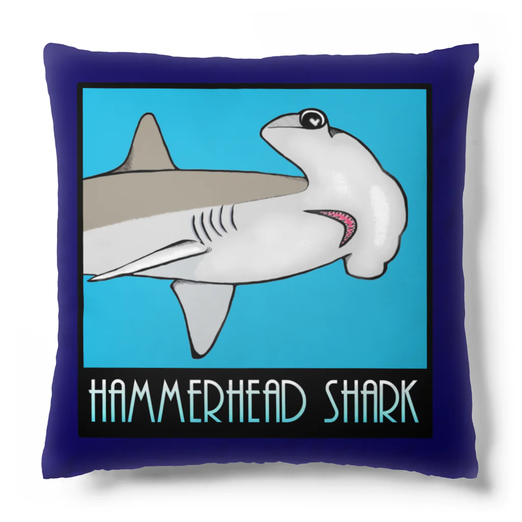 LalaHangeulのHammerhead shark(撞木鮫) クッション
