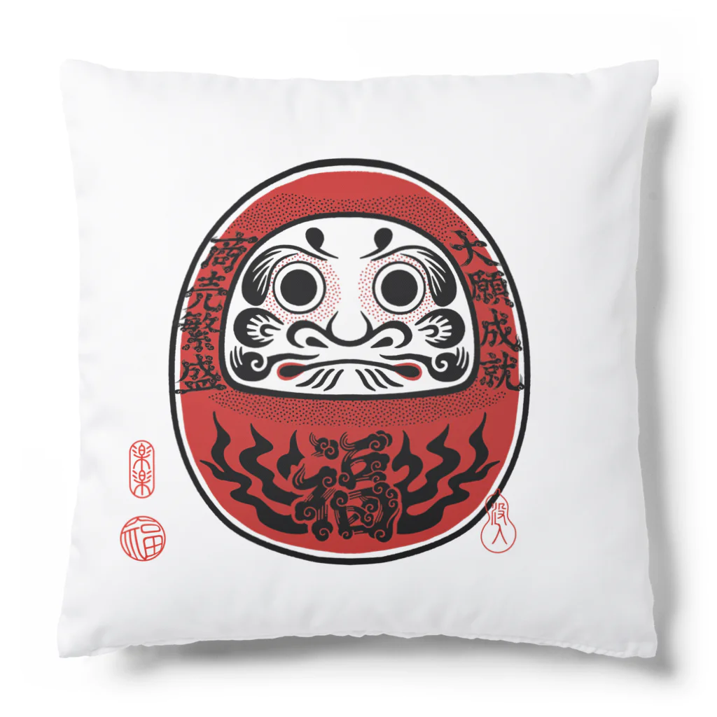 SUNSET STUDIOの縁起物　達磨 Cushion