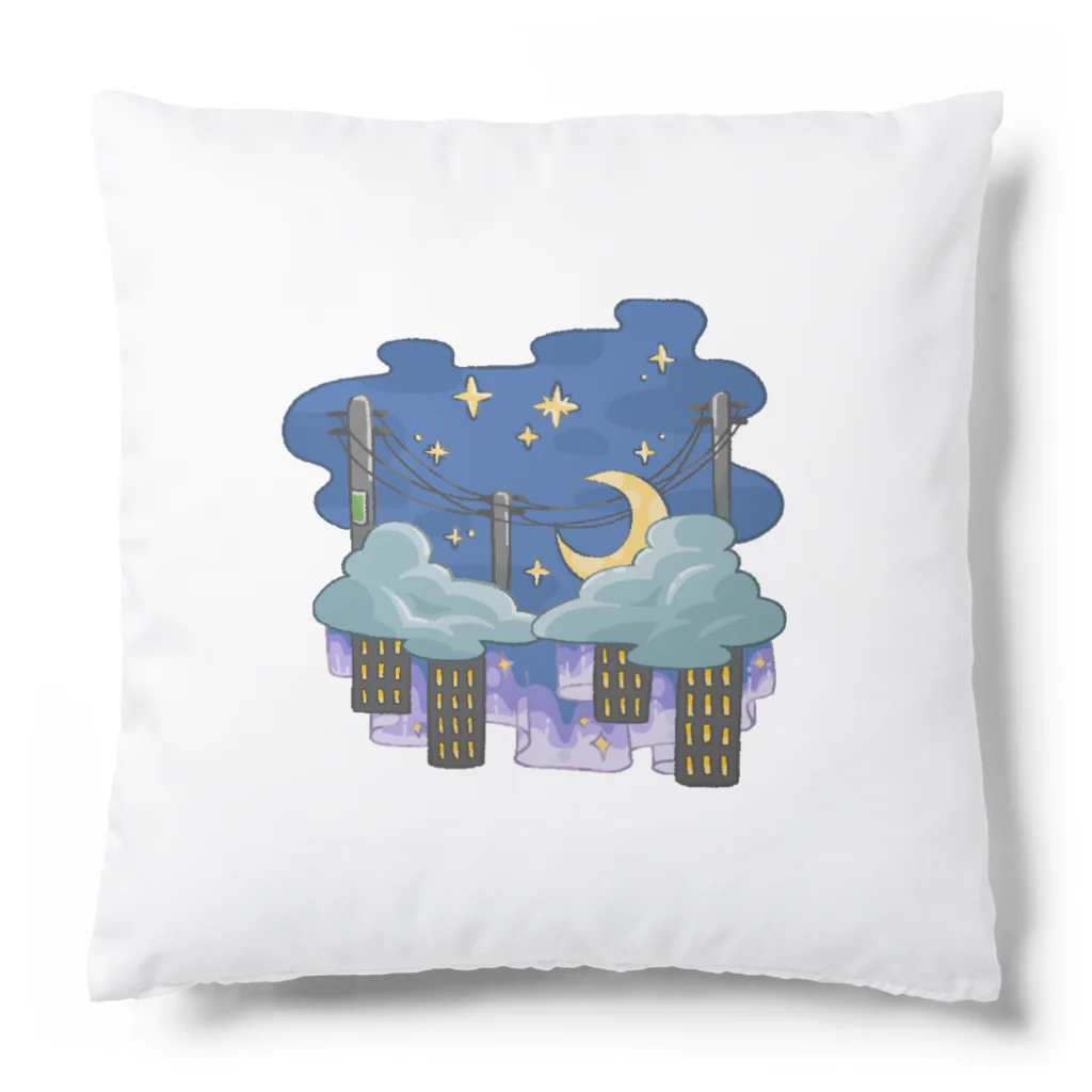 星川屋さんのよる Cushion