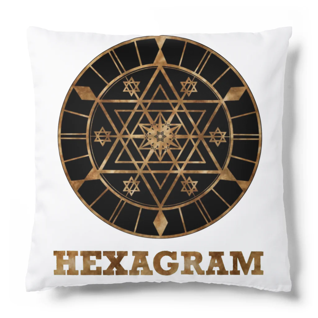 薈.collectionのHexagram クッション