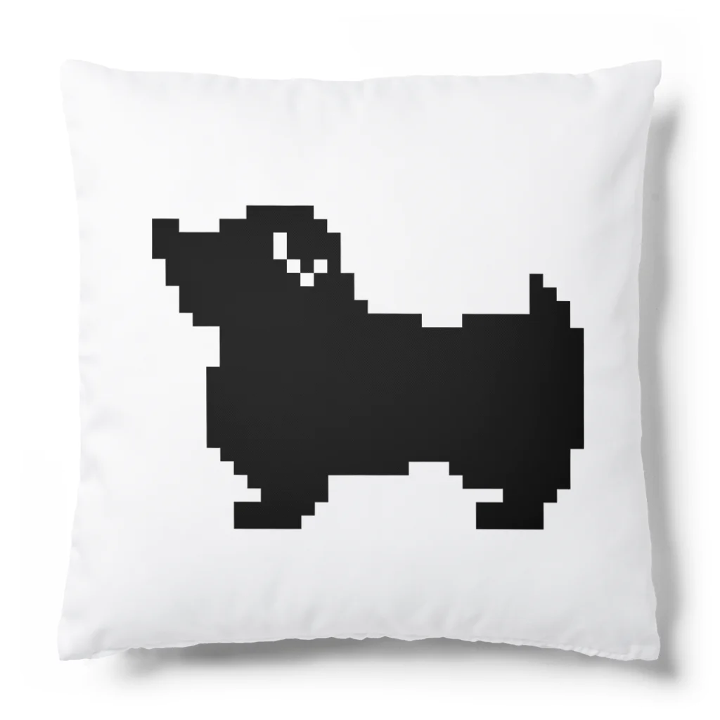 TOMOS-dogのドット絵ノーフォークテリア Cushion