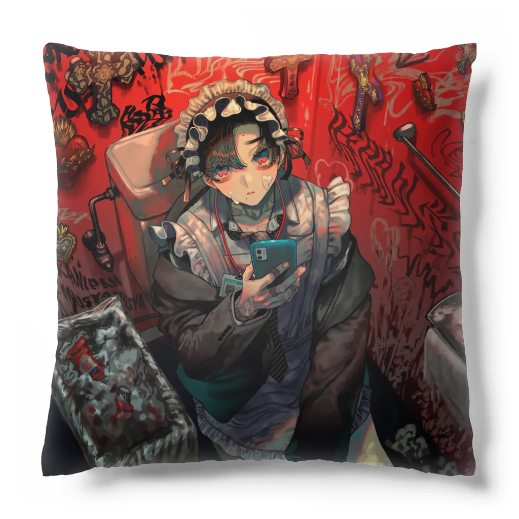 かにぱんむしゃむしゃ🦀の時間外労働 Cushion