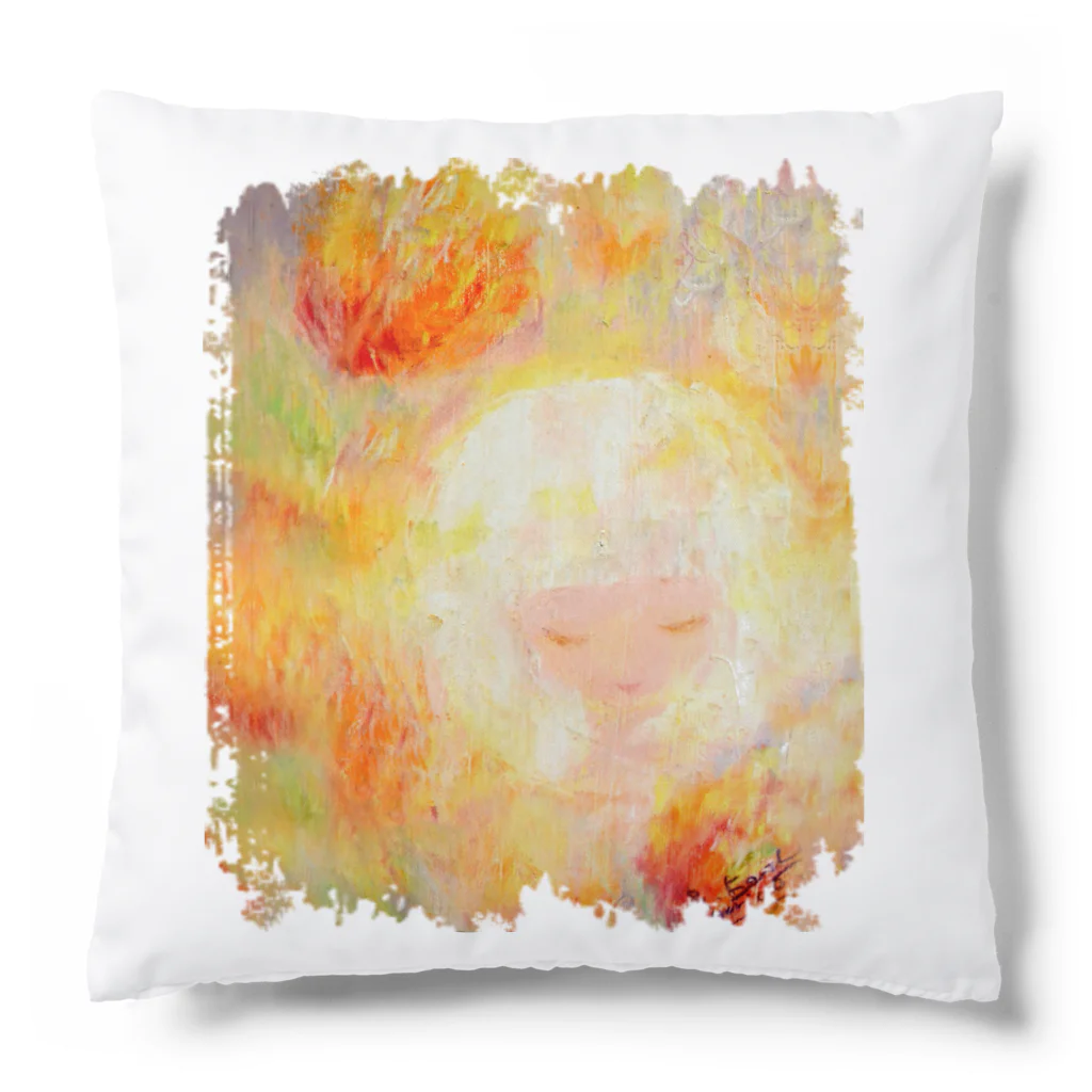 &Earthの花少女1 Cushion