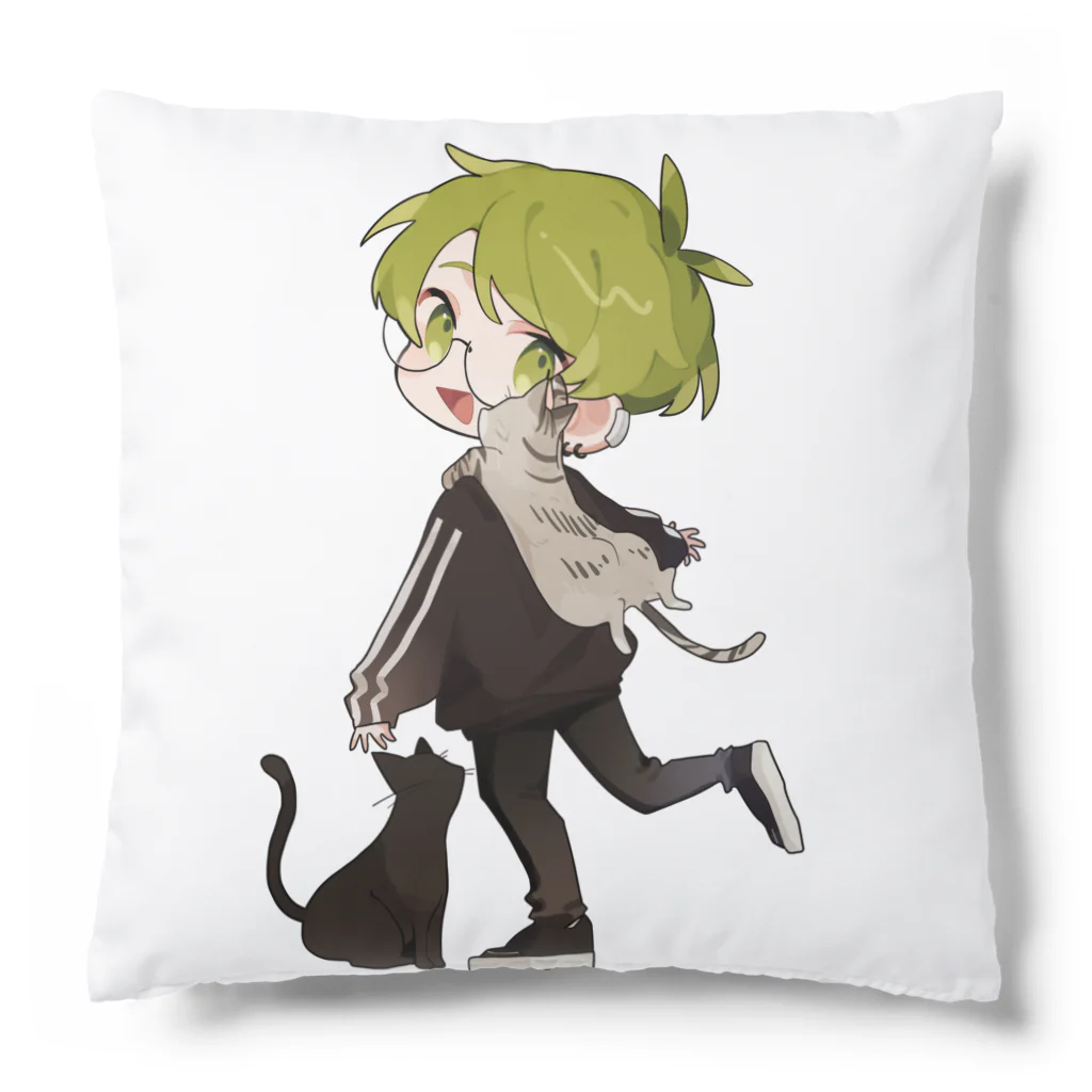 あろえの猫ｘ猫 Cushion