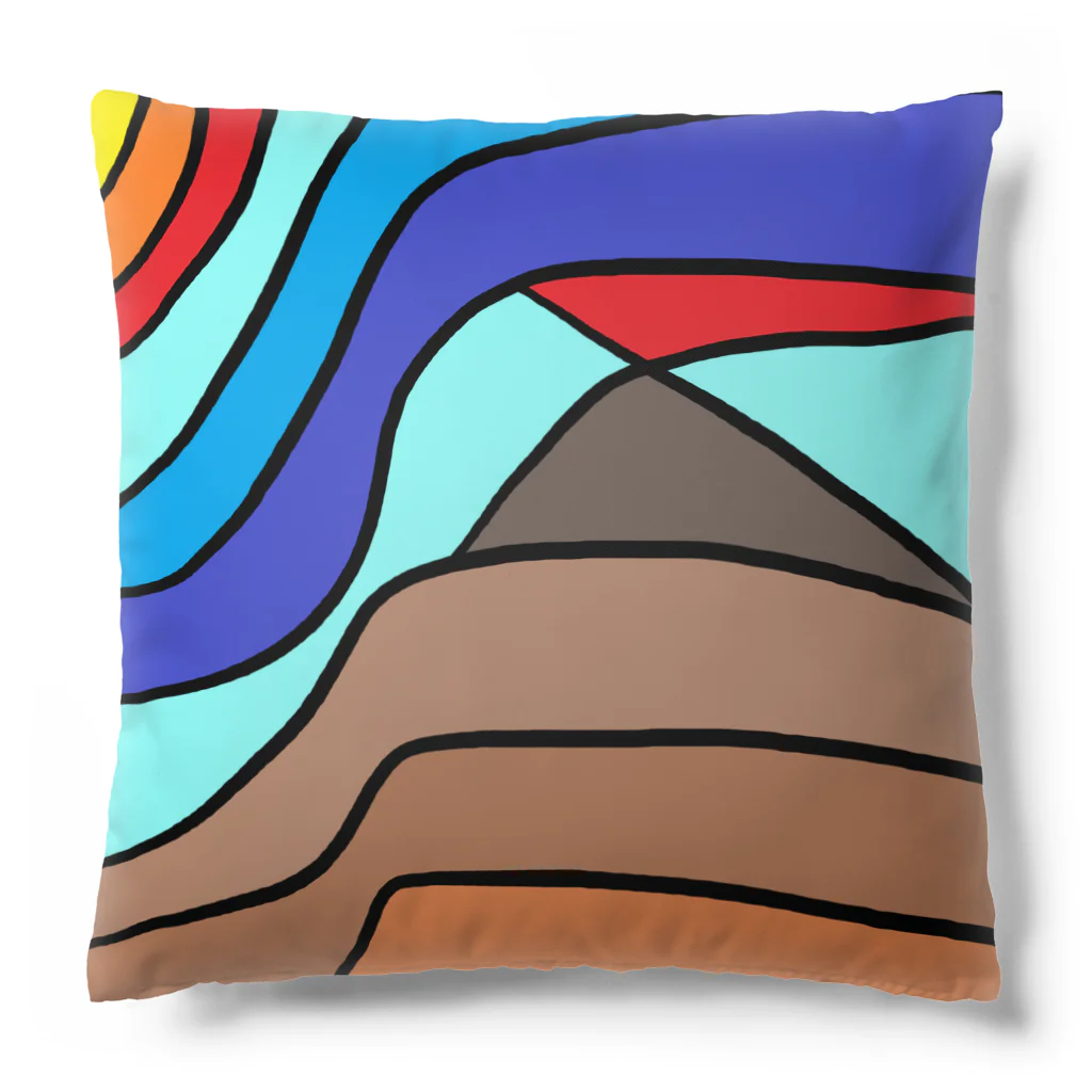 パイナップルみかんの火山 Cushion