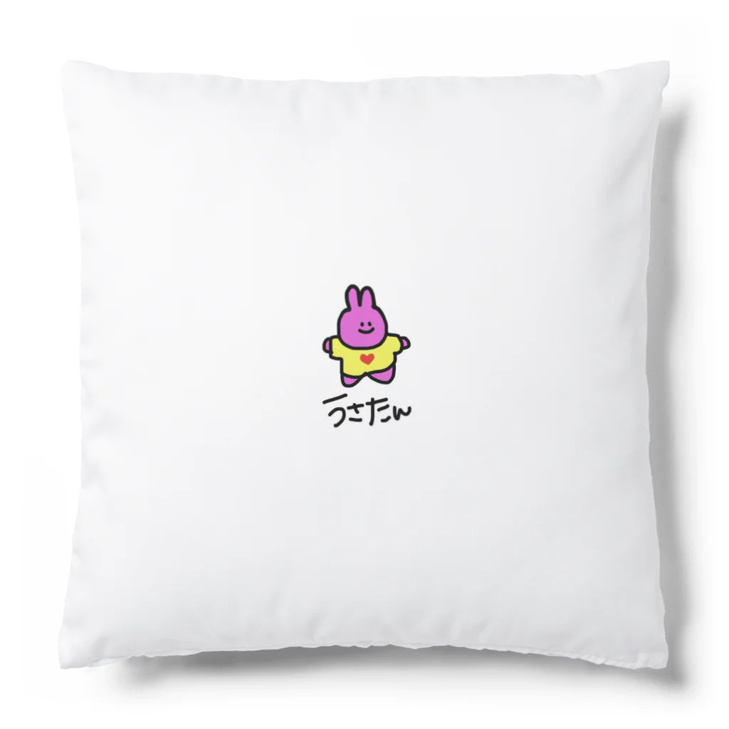 うさたん ( 二頭身うさぎ )のうさたんクッション Cushion