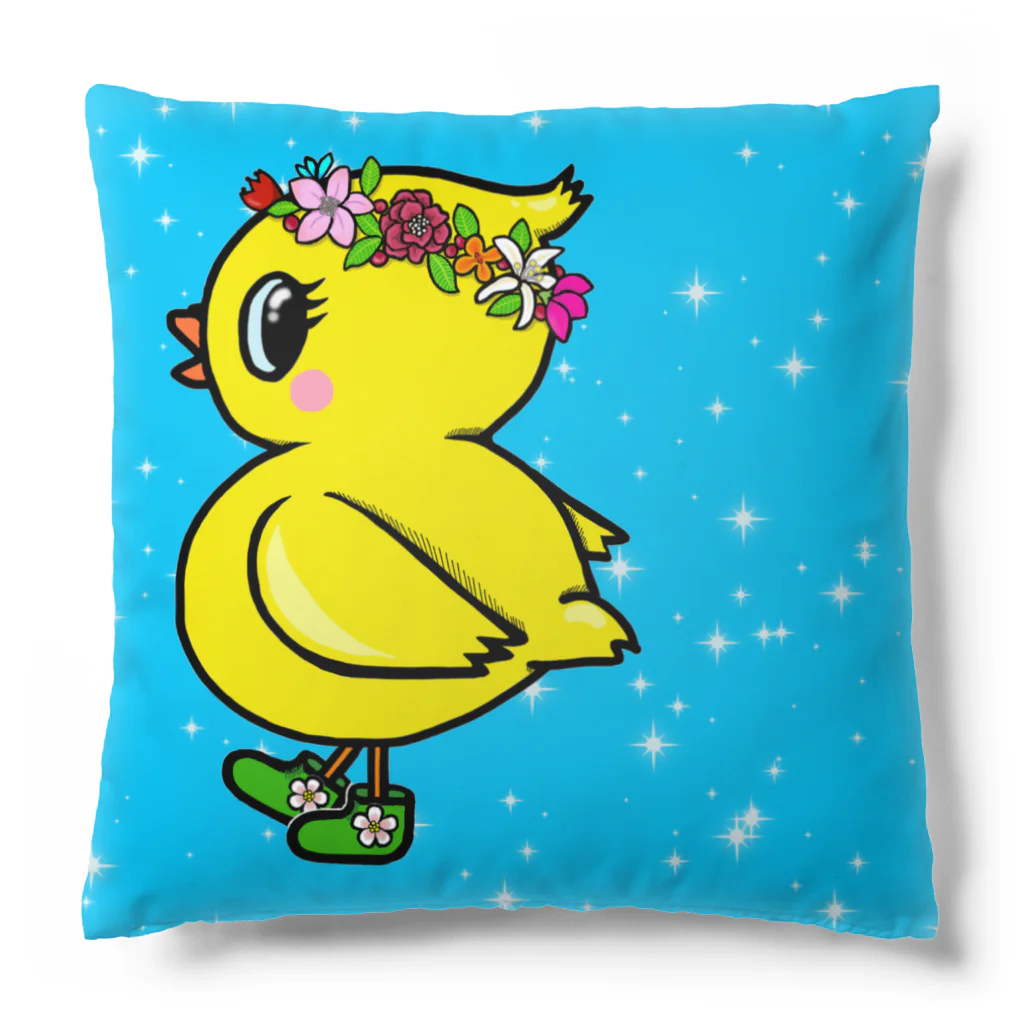 LalaHangeulの花冠ひよ子 Cushion