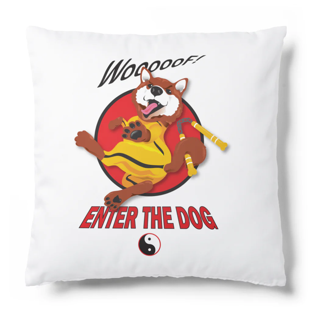 ShibazooのEnter the Dog- Dog Kung Fu! Cushion