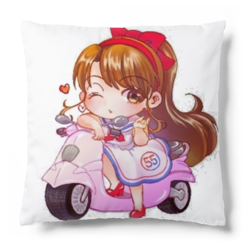 🌻ひまわりと太陽🌻のひいやんプジョー娘 Cushion