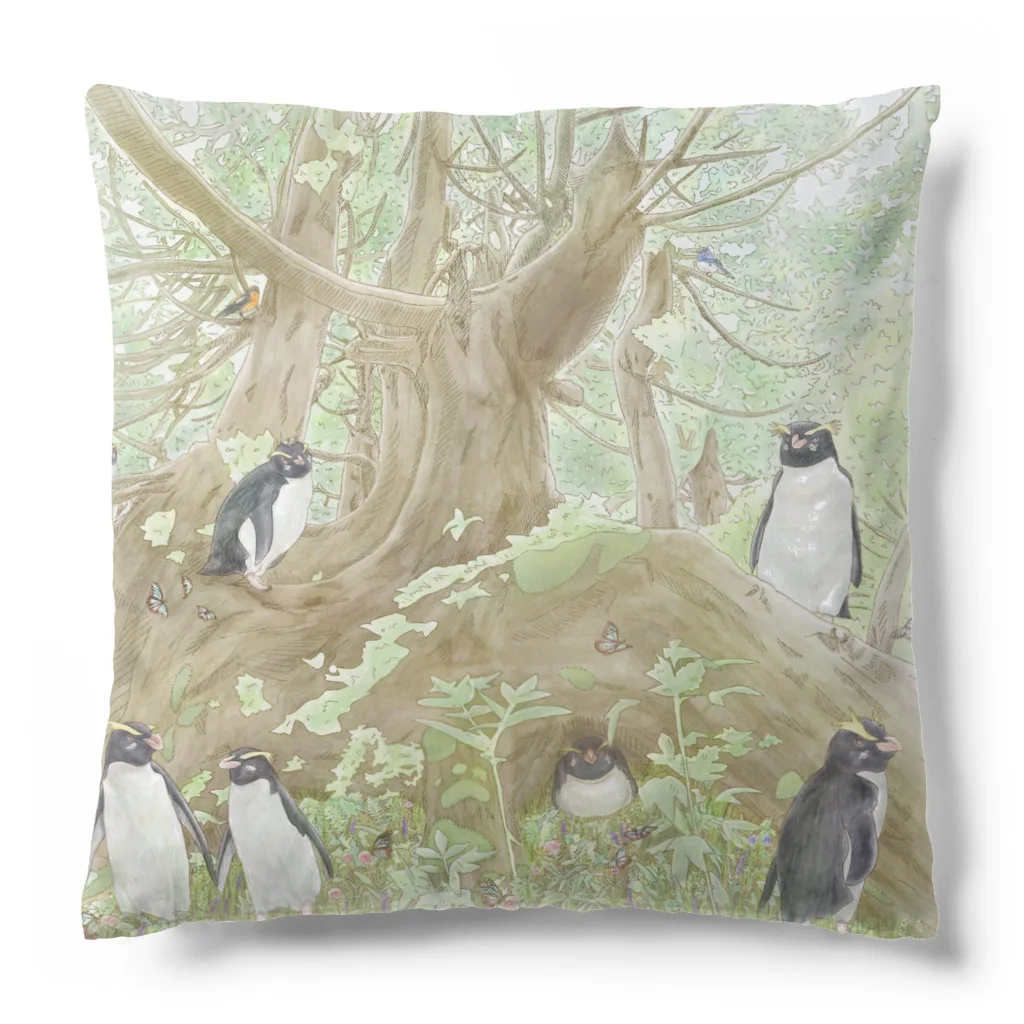 Icchy ぺものづくりの森のペンギン Cushion