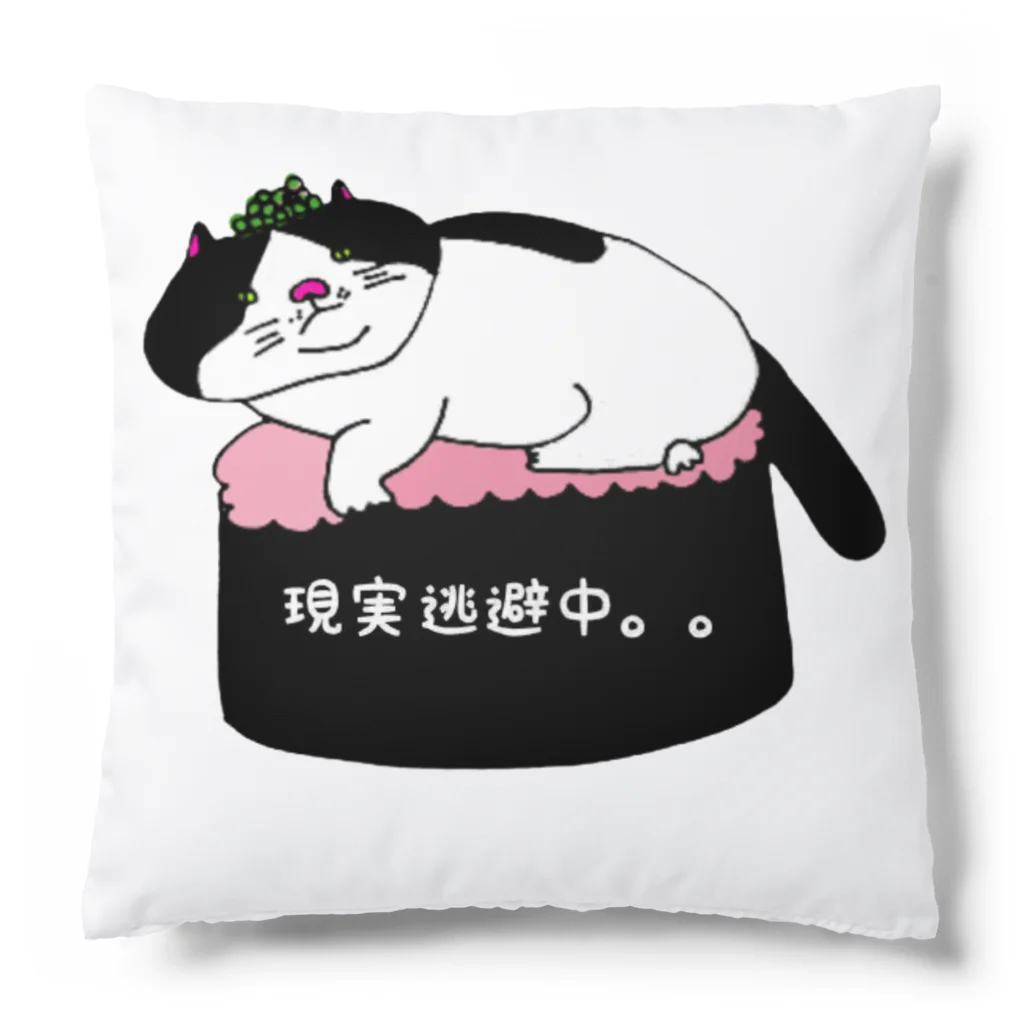 箱入りハチワレ猫　みょんの箱入りネコみょん Cushion