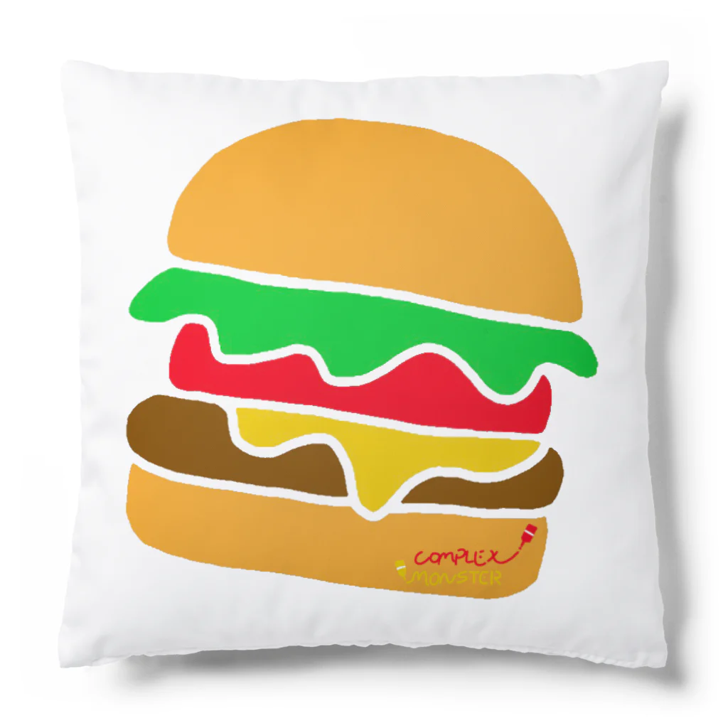 COMPLEX MONSTERのハンバーガー Cushion