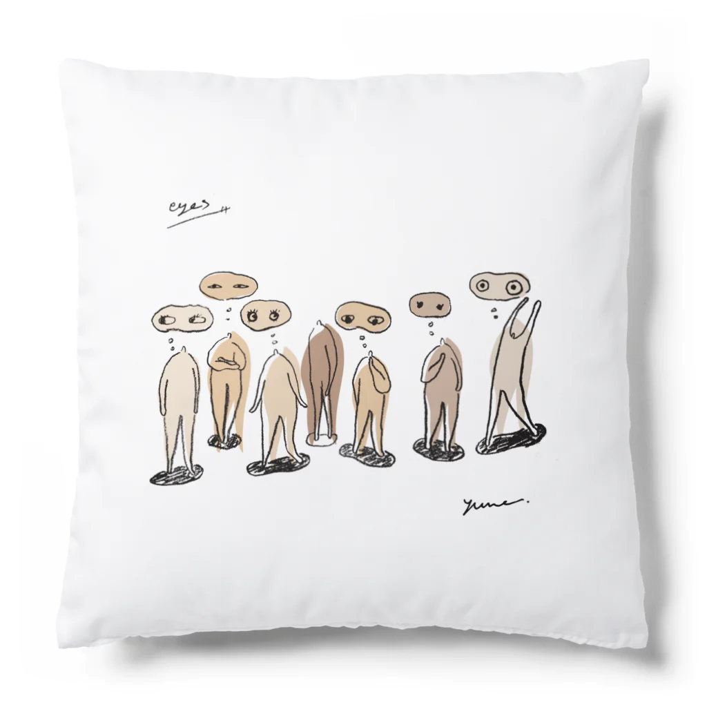 Humans_officialのeyes. クッション Cushion