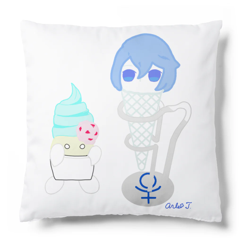 富山アルル キャラクターストアのプリンセスメイティ　アイス Cushion