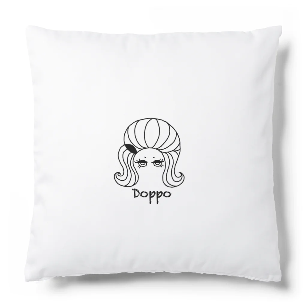 Doppoのレトロモダン少女D Cushion