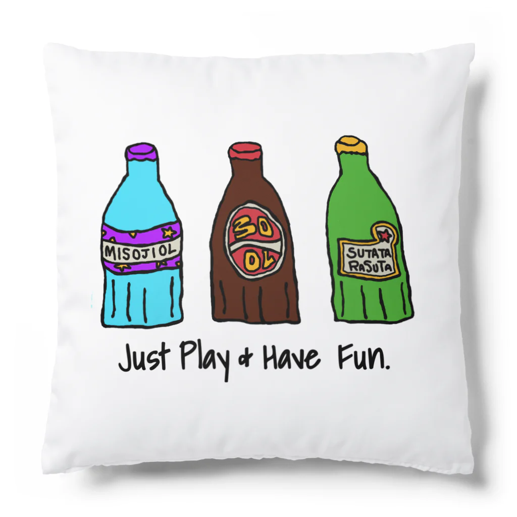 3OOLのJust play & Have fun Cushion