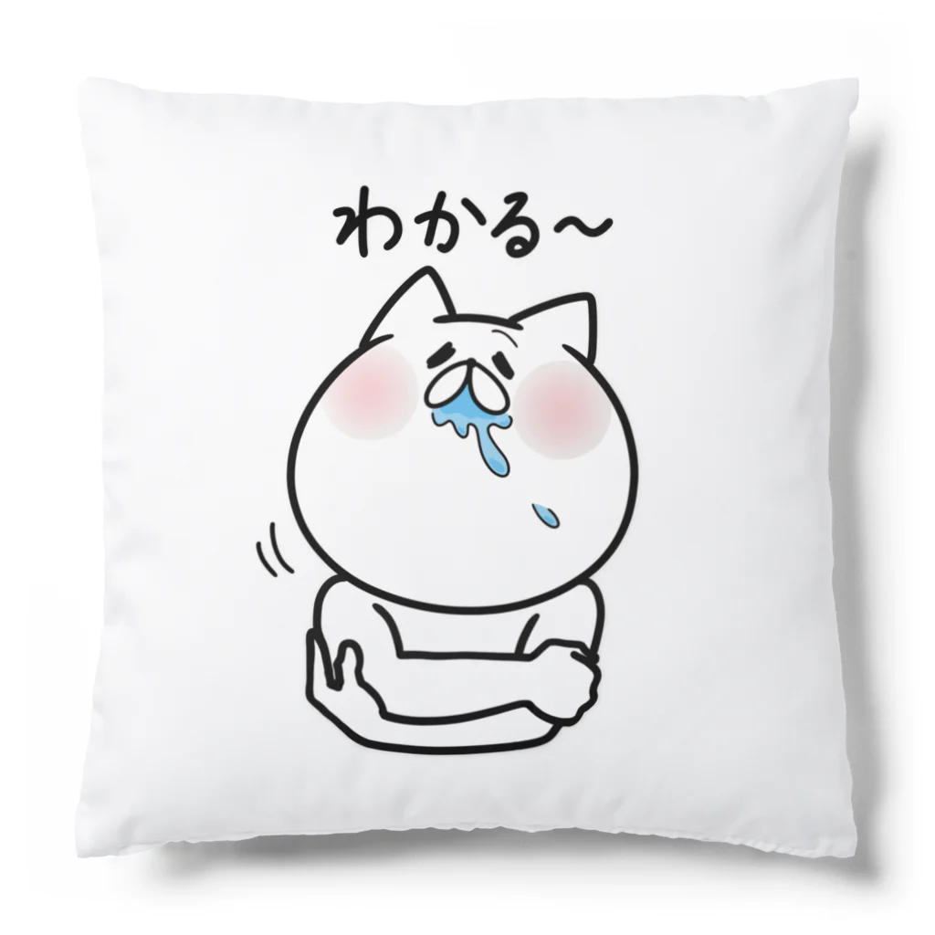 よだれぬこのあいづちぬこ Cushion