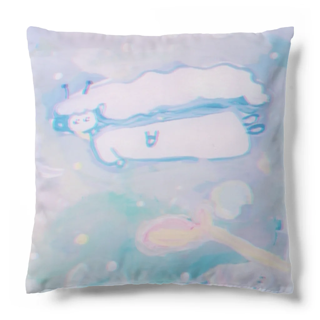 自分用のくらげ少女 Cushion