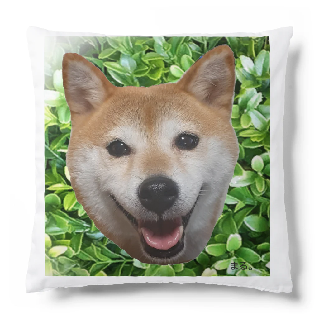 豆柴まる。の豆柴まる。 Cushion