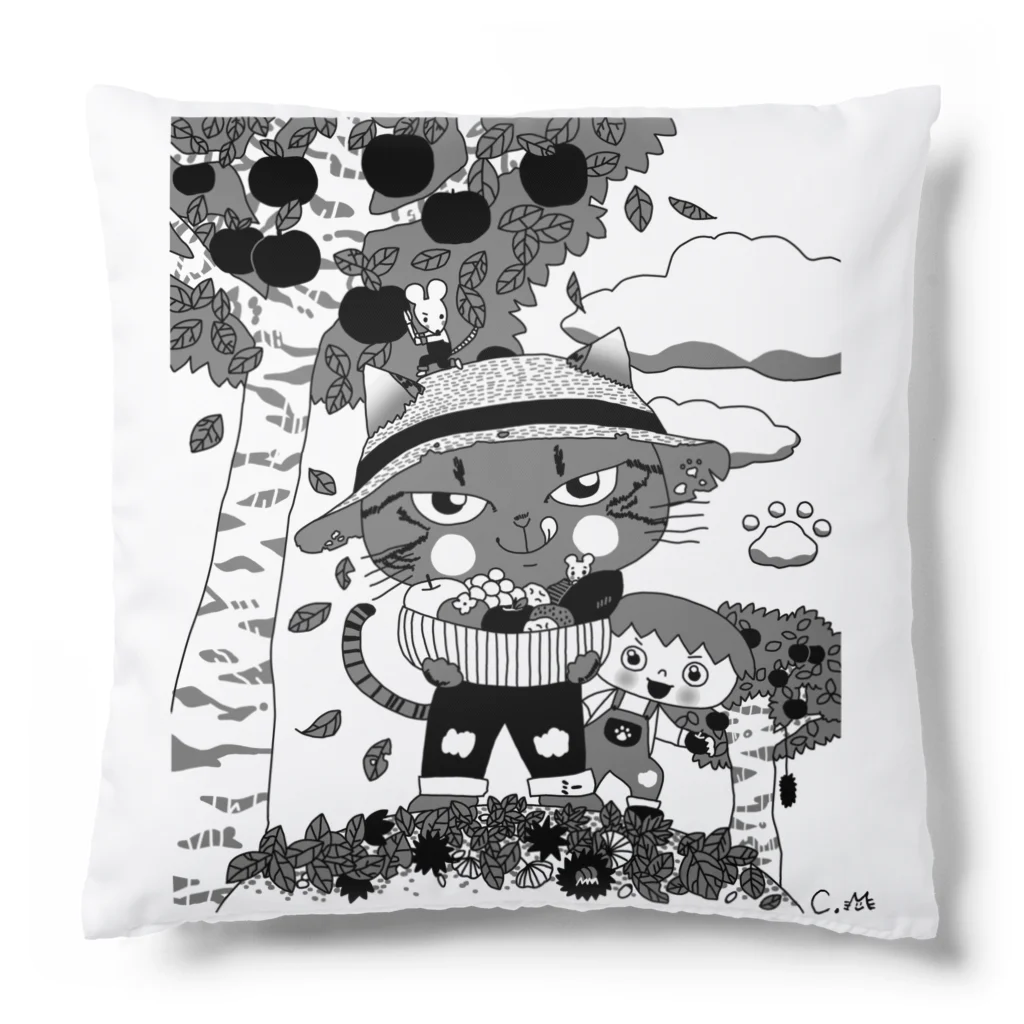 chimamusubiのセミオーダーイラスト商品見本 Cushion