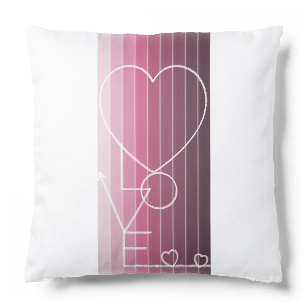 UOU-SAOU-MOETAROUのgradation♡LOVE［pink］ Cushion