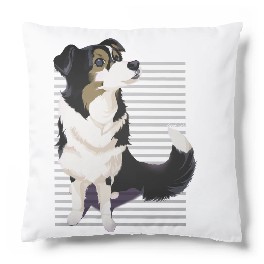 犬甘ちゃんの杜のコリーのメリちゃん Cushion