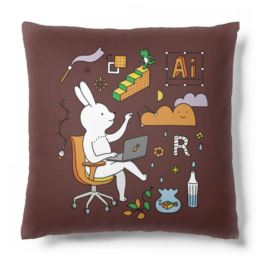 ペケペケのIllustrator / Adobe MAX 2021 limited edition Cushion