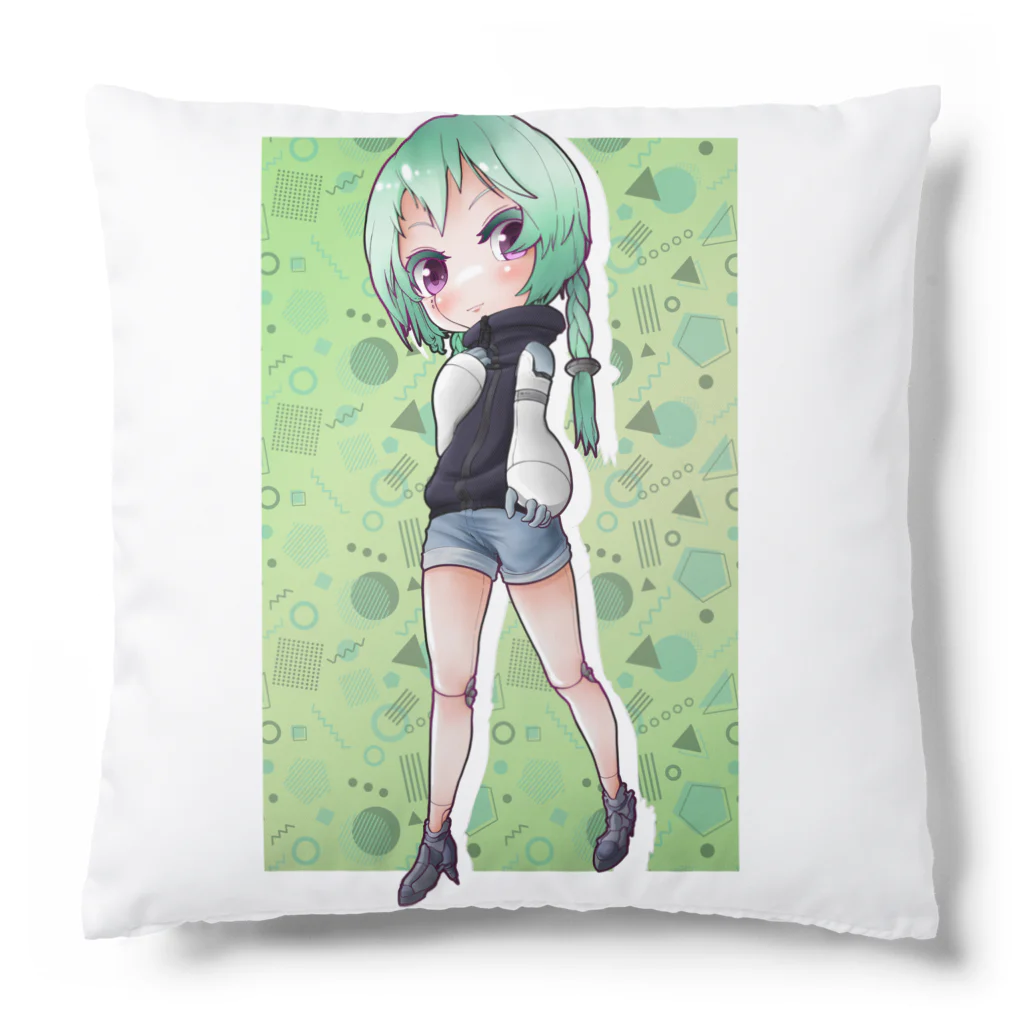 ROBOT×GIRLのBraid Cushion