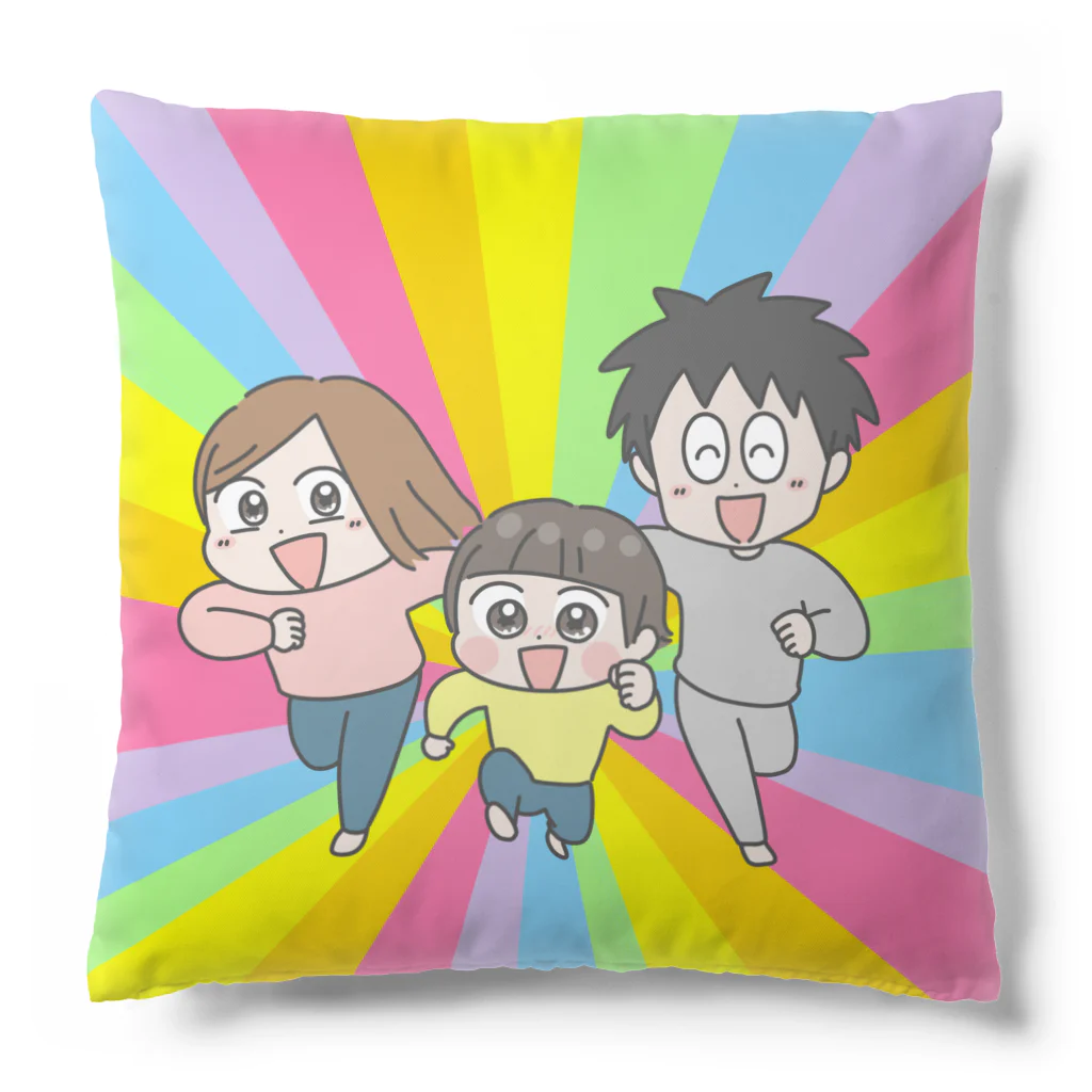 punimaamuのGO GOぷに家 Cushion