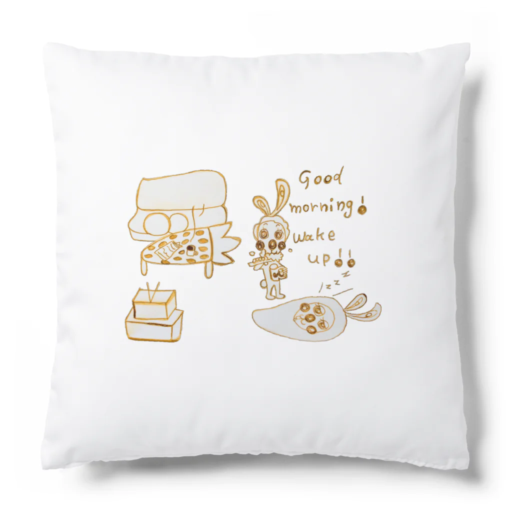 uminoneblueのGood morning! wake up!！Ver.1 Cushion