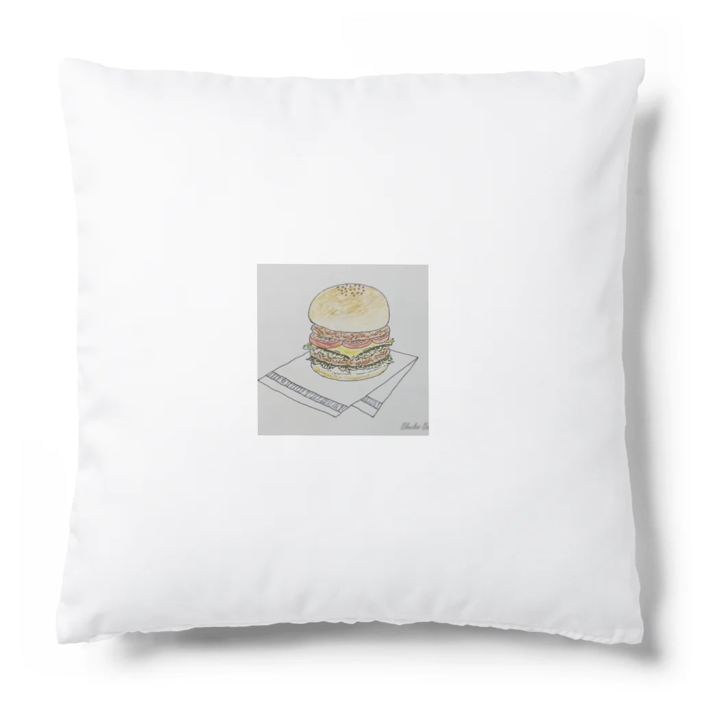 illustratorSHUKOのハンバーガー Cushion