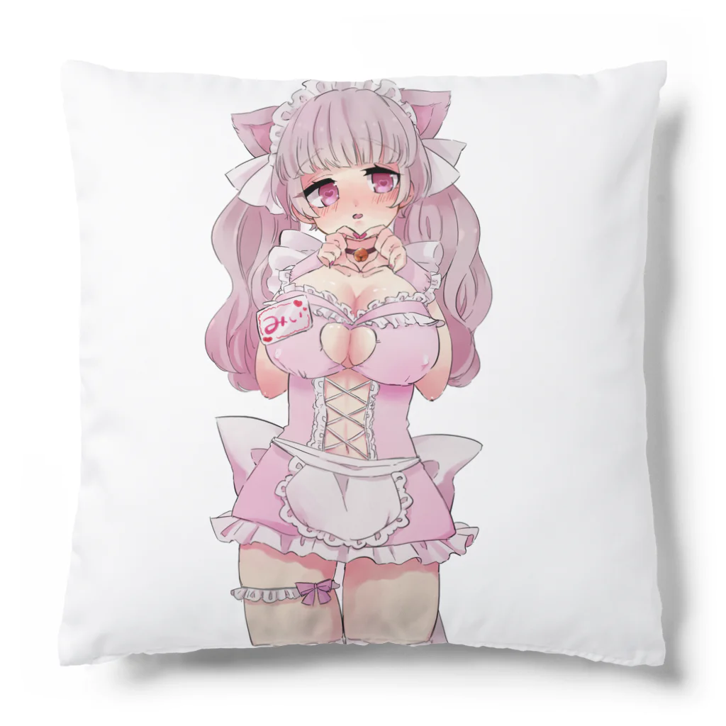 みぃのこんかふぇのみぃ Cushion