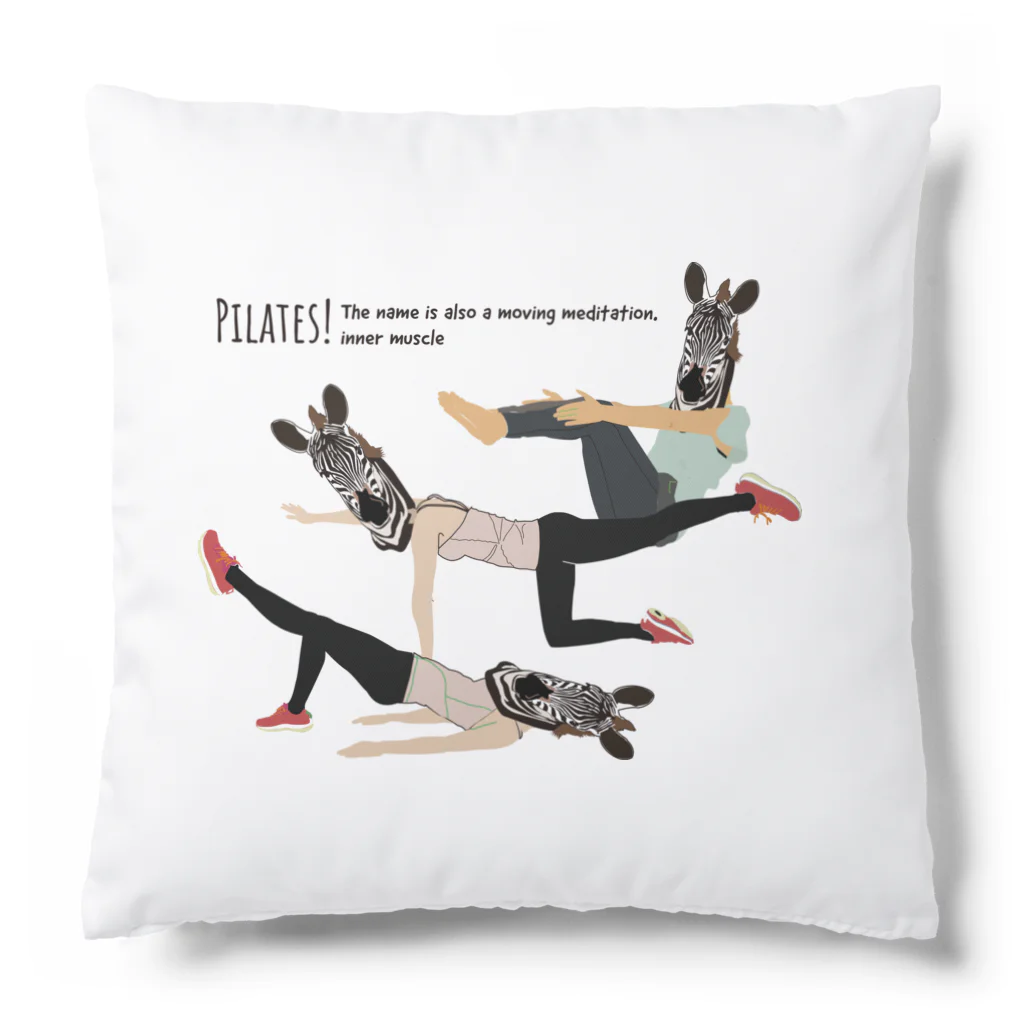 Drecome_Designのピラティス・シマウマ Cushion