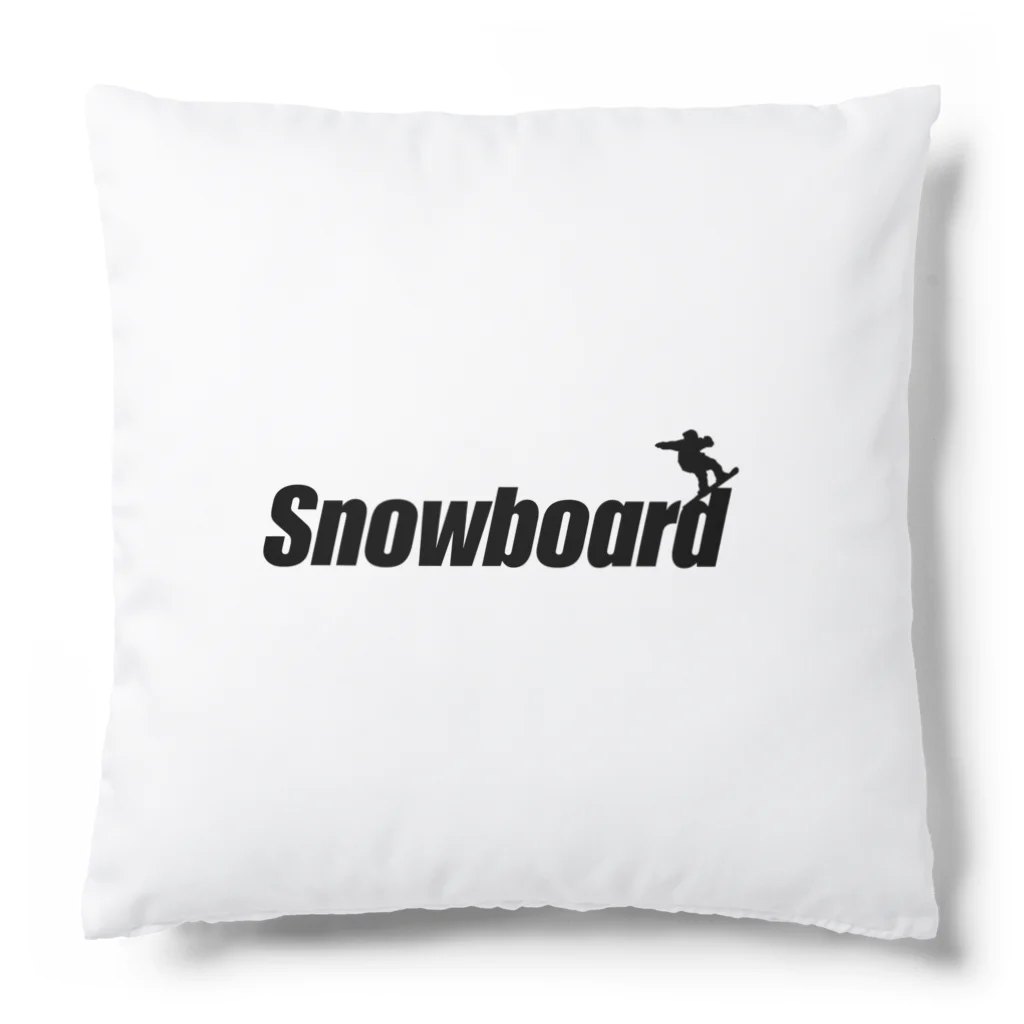 おもしろいTシャツ屋さんのSNOWBOARD スノーボード クッション