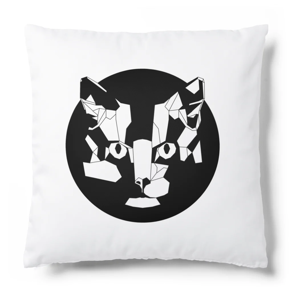 Fontaのジオメトリック猫 Cushion