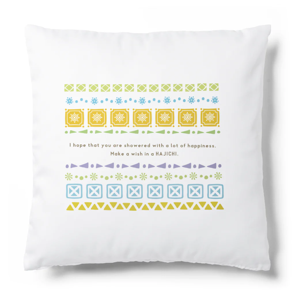 design at.のハジチに願いをこめて Cushion